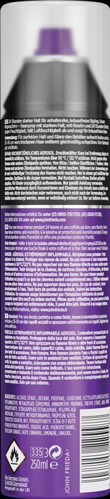Valeurs nutritives et ingrédients John Frieda Frizz Ease (250 ml)