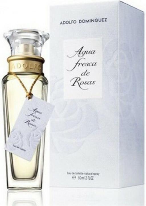 Actual product image Adolfo Dominguez Agua Fresca De Rosas Eau de Toilette, 60ml (Eau de toilette, 60 ml)