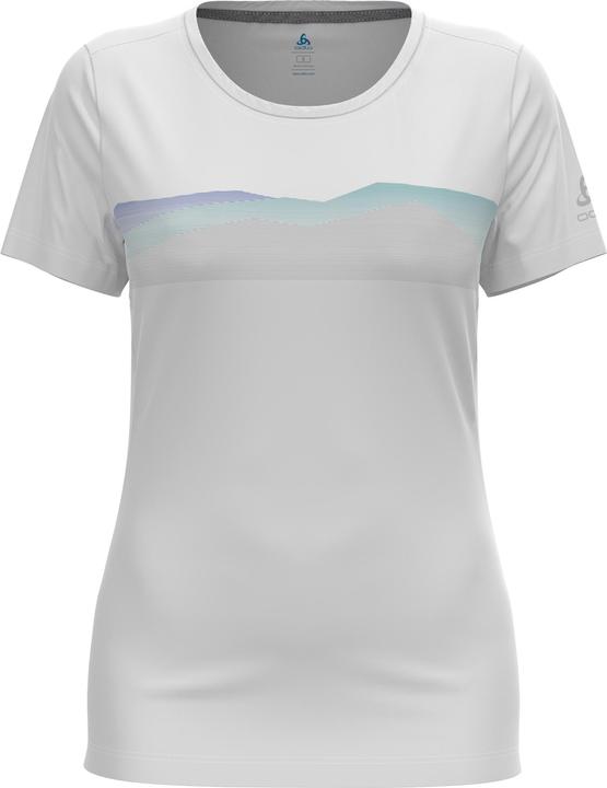 White, Odlo silver grey