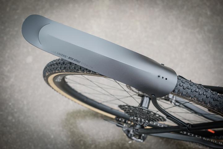 Actual product image Ass Savers Win Wing 2 Gravel Stealth (Rear mudguard)