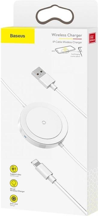 Actual product image Baseus Wireless Charger with Lightning Cable