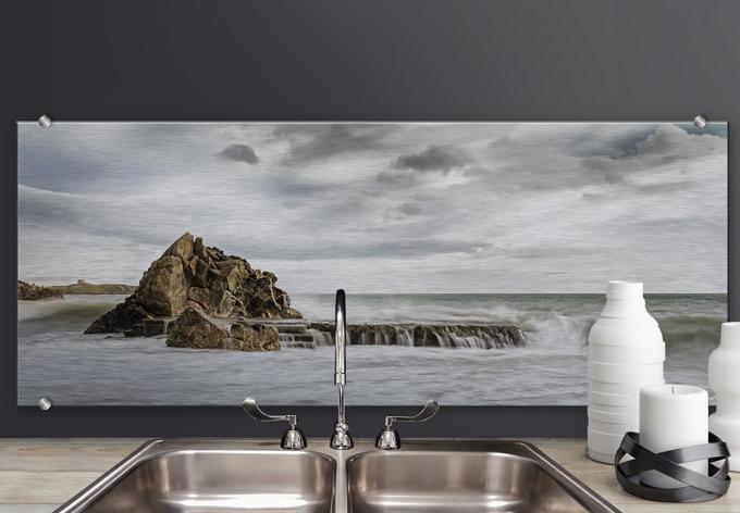 Immagine prodotto Trenddeko Roccia nel surf - Panorama (50 x 120 cm)