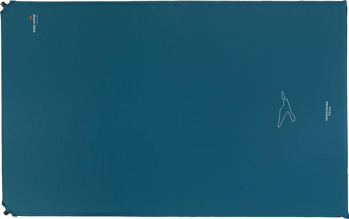 Actual product image Easy Camp Skylark Mat Double 5cm, Blue 300079 (blau, Modell 2025)