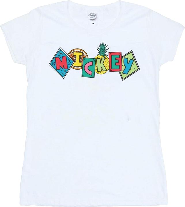 Immagine prodotto Disney Mickey Mouse Fruit Blocks Maglietta Donna (L)