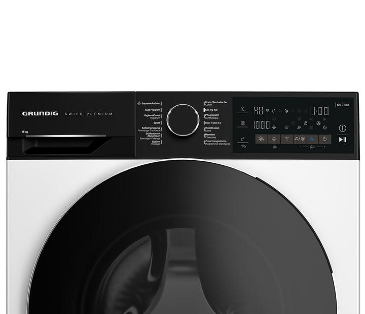 Produktbild Grundig Waschmaschine WM7200, 9kg, A, weiss (9 kg)