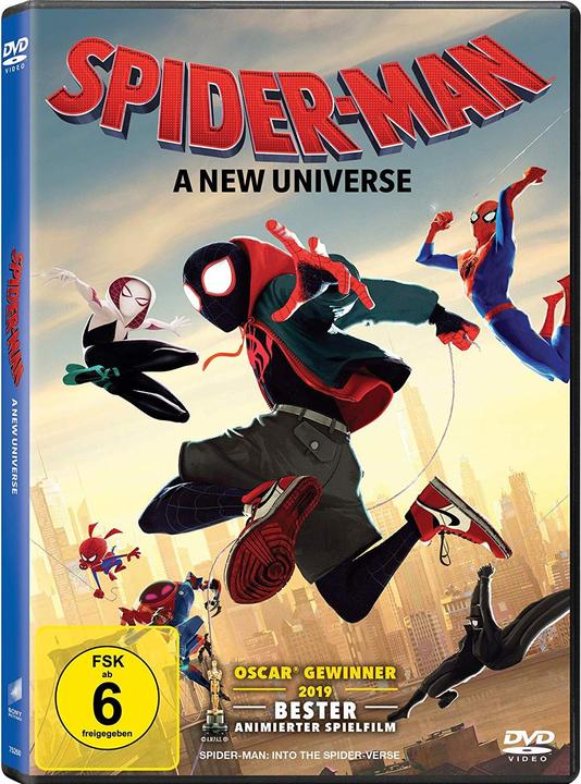 Image du produit Spider-Man : A new Universe - DVD (DVD, 2018, Allemand, Turc, Anglais)