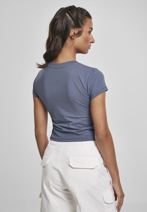 Image du produit Urban Classics Tee croisé en jersey stretch pour femme (L)
