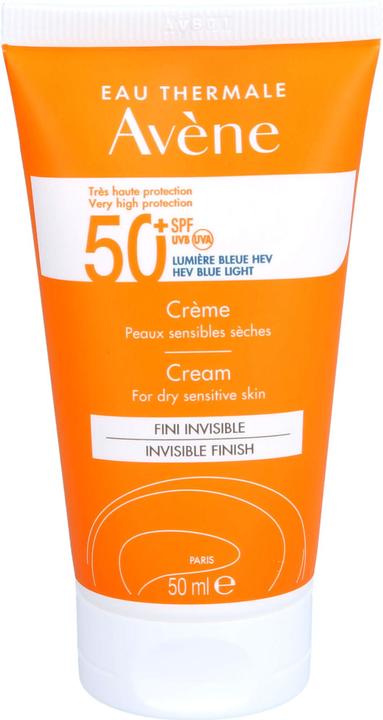 Avène Cream (Sonnencreme Gesicht, SPF 50+, 50 ml, 50 g)