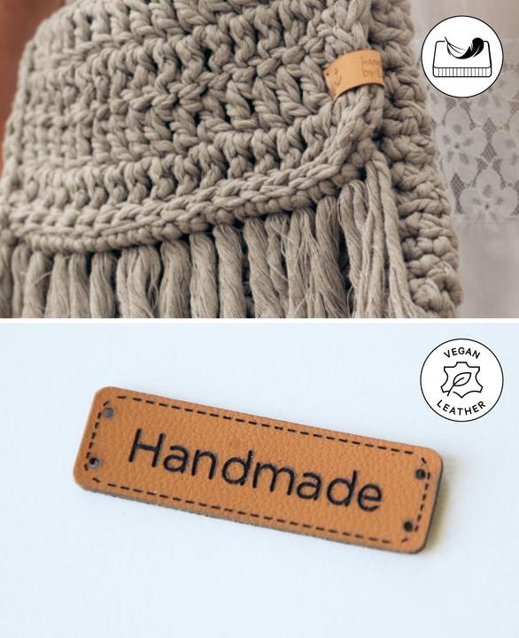 Immagine prodotto Lalana Ciondolo Label Fait main 4,3 x 1,3 cm, 10 pezzi (Materiale sintetico)