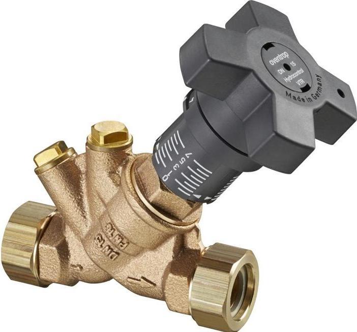 Actual product image Oventrop OV line regulating valve Hydrocontrol VTR PN 16 RG classic-measurement DN 20 1inch