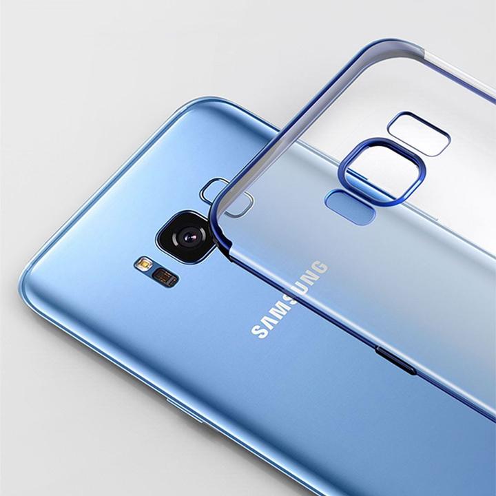 Actual product image König Design Mobile Cover Protective Case for Samsung Galaxy S7 Transparent Silver (Samsung Galaxy S7)