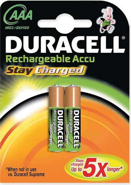 Actual product image Duracell Recharge Ultra (2 pcs., AAA, 850 mAh)