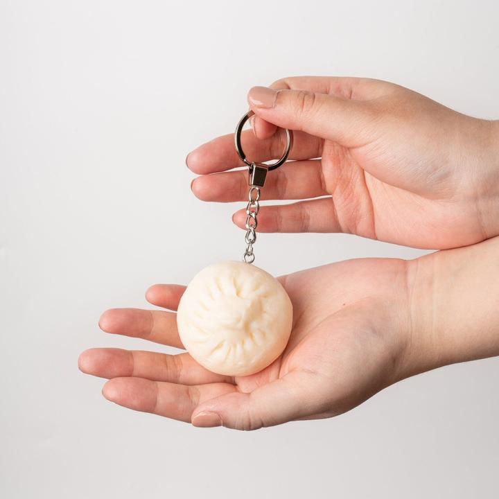 Actual product image Yumazing Steamed Momo key fob