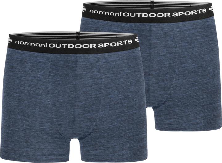 Normani 2er Pack Herren Merino Boxershorts Unterhose - 7692 (3XL, 2er Pack)