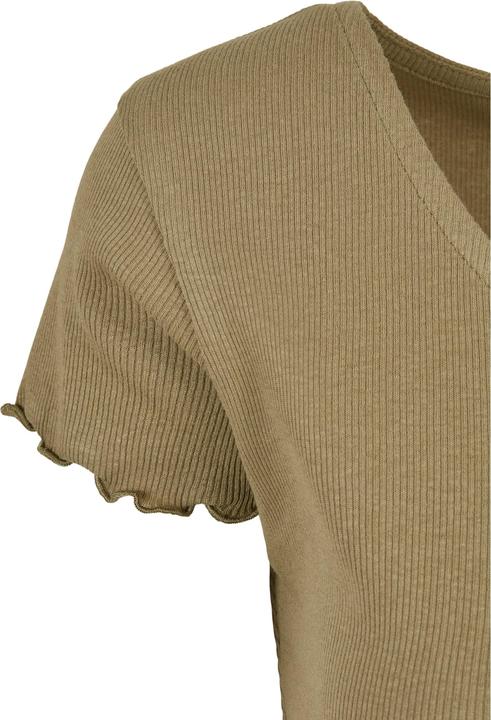 Immagine prodotto Urban Classics Maglietta da donna a costine con bottoni - 12114 (XXL)