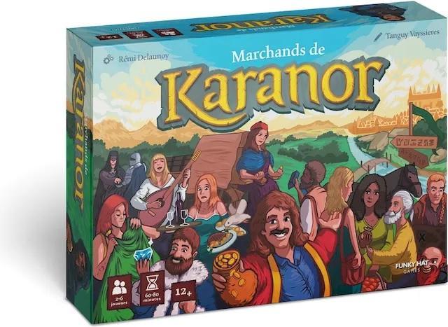 Actual product image FunkyHat Games The merchants of Karanor - French (French)