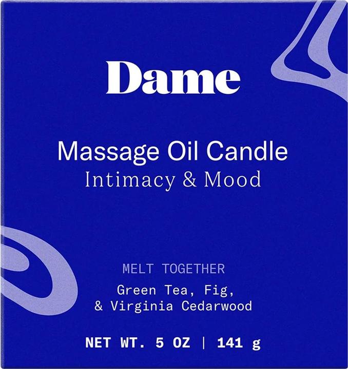 Energie-Label Dame Massageöl Kerze Wilde Lust Limette