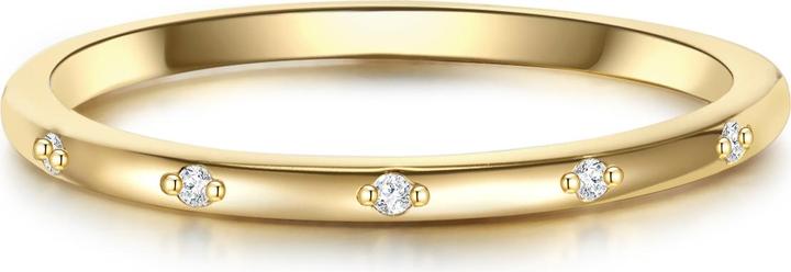 Immagine prodotto Glanzstücke München Donna Argento Sterling Cubic Zirconia Oro Giallo - 30448 (48, 925 Argento)