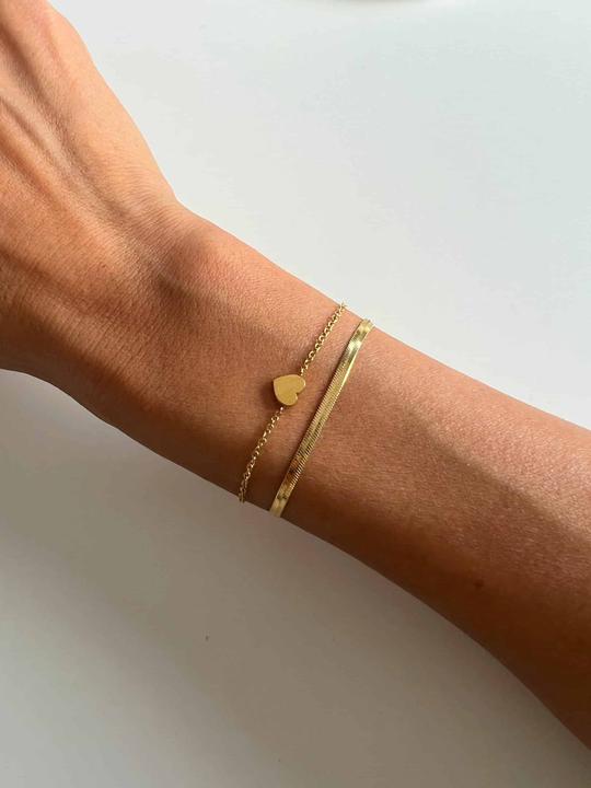 Produktbild Tara Style True Love Armkette - Armkette (waterproof) (18.50 cm, 18k Edelstahl vergoldet, 100% wasserfest)