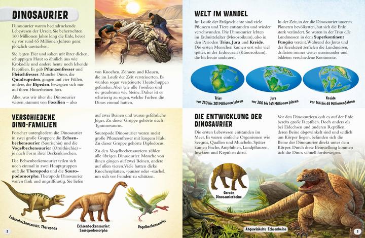 Image du produit Panini Glow-in-the-Dark Dinosaurier: Mein grosser Stickeratlas