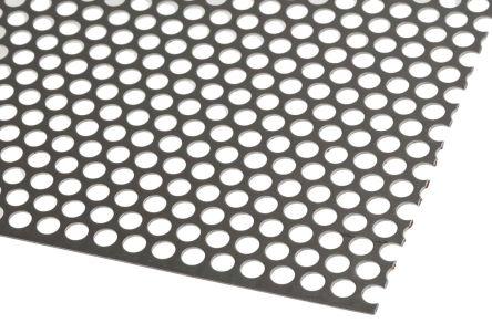 Immagine prodotto Rs Pro Foglio perforato acciaio inox 304 4.8mm (500 mm, 500 mm, 0.55 mm)