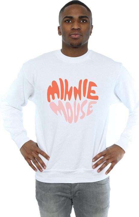 Immagine prodotto Disney Minnie Mouse Heart Shaped Felpa Uomo (L)