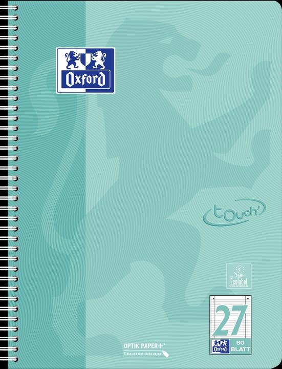 Produktbild Oxford Collegeblock (A4+, Liniert, Weicher Einband)