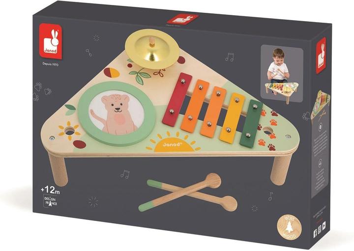 Image du produit Janod Sunshine Table musicale (Allemand, Français, Italien, Anglais)