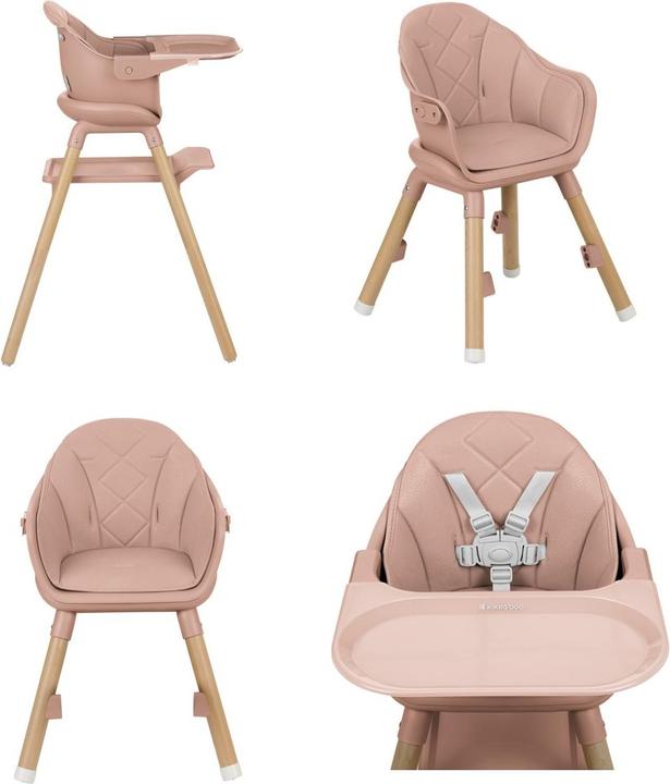 Produktbild Kikkaboo Kinderhochstuhl Woody 2 in 1 (Hochstuhl)