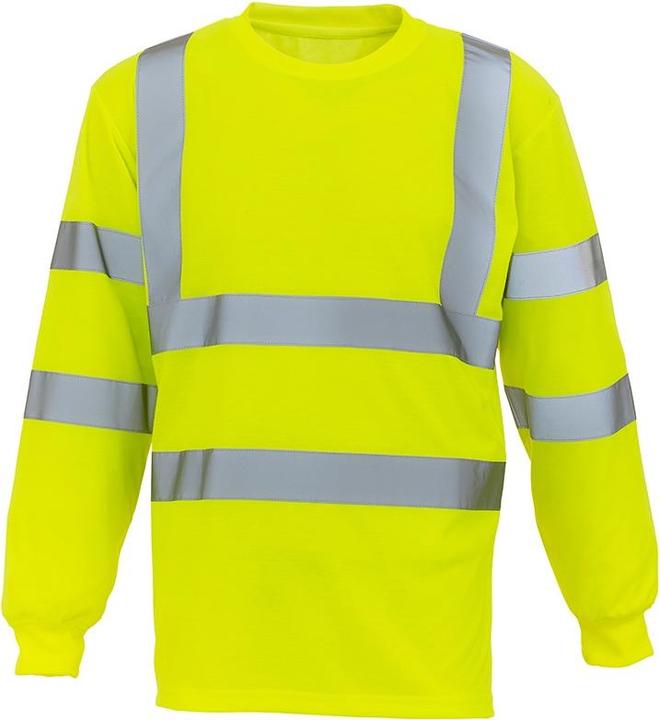 Yoko Erwachsene HiVis Langarm TShirt