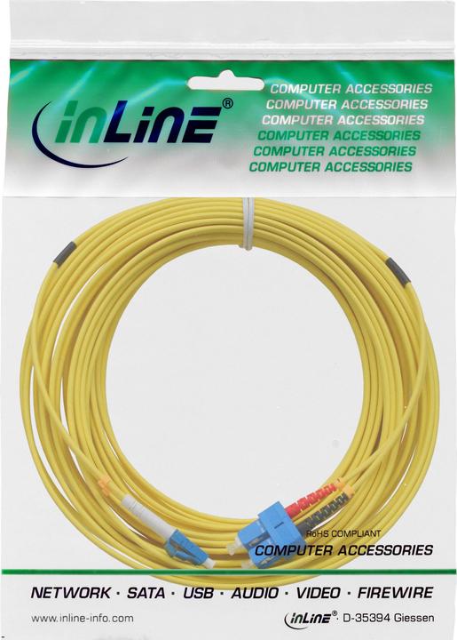 Actual product image InLine LWL Duplex cable (CAT6, 0.50 m)