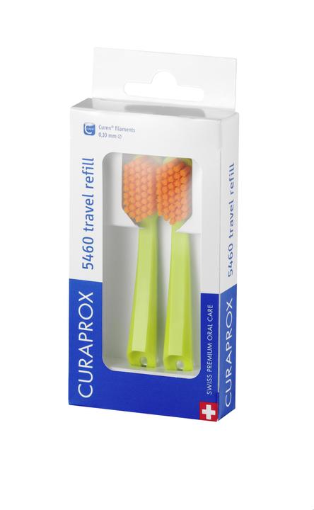 Immagine prodotto Curaprox CS 5460 Ricarica da viaggio verde (2x) (Morbido, 2 x)