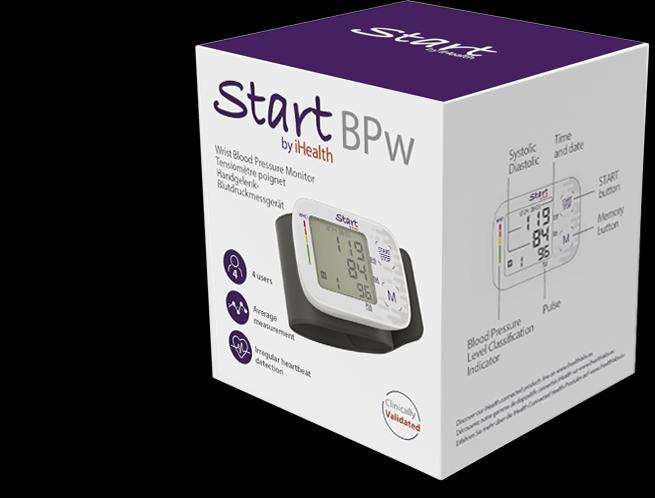 Image du produit Start by iHealth BPw (Tensiomètre au poignet)