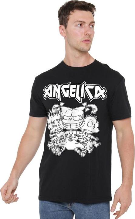Immagine prodotto Rugrats Angelica Pickles Rocks Maglietta Uomo (M)