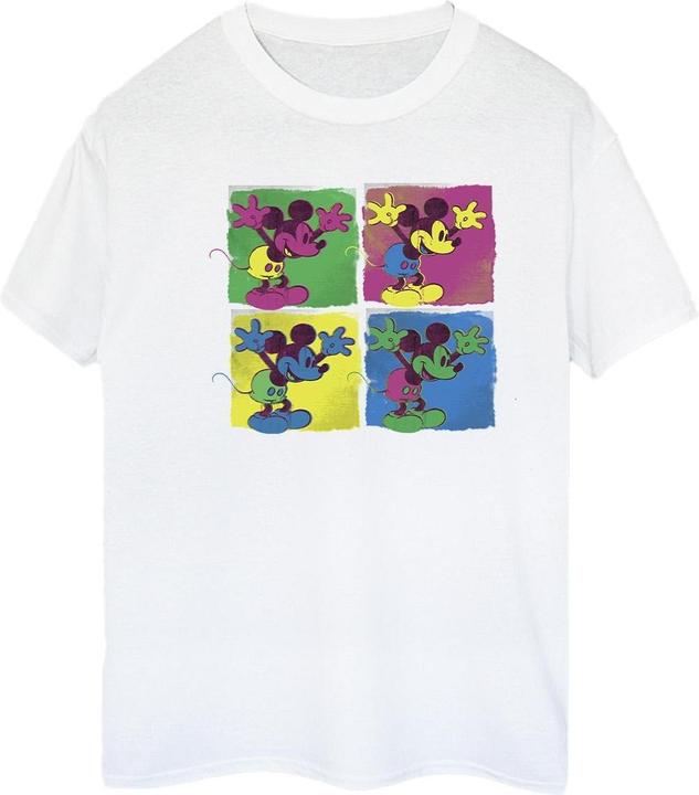 Immagine prodotto Disney Mickey Mouse Pop Art Maglietta Ampia Donna (3XL)