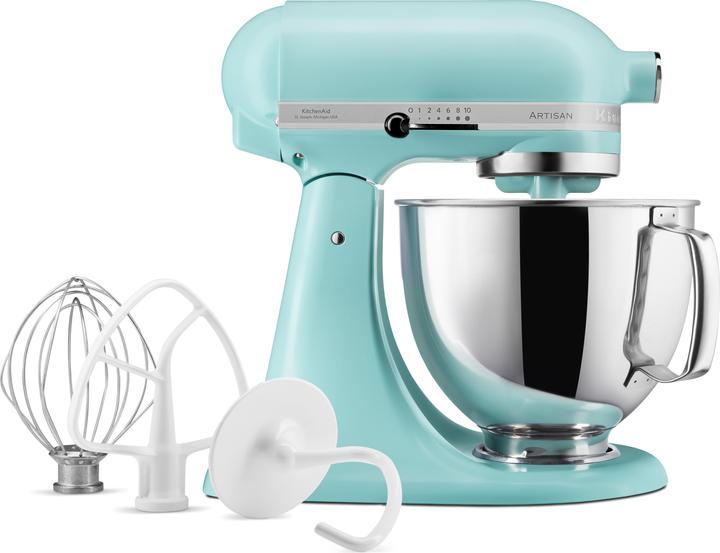 Actual product image KitchenAid 5KSM125EMI Mixer Standing mixer 300 W blue (300 W)
