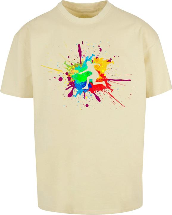 Produktbild Merchcode Color Splash Player Heavy Oversized Tee - 116571 (L)