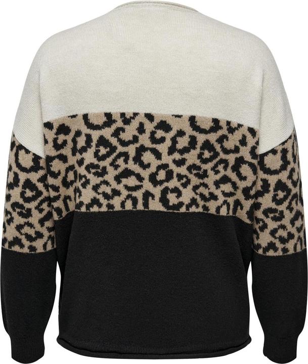 Actual product image Only Curvy Round Neck Knit Sweater (XL)