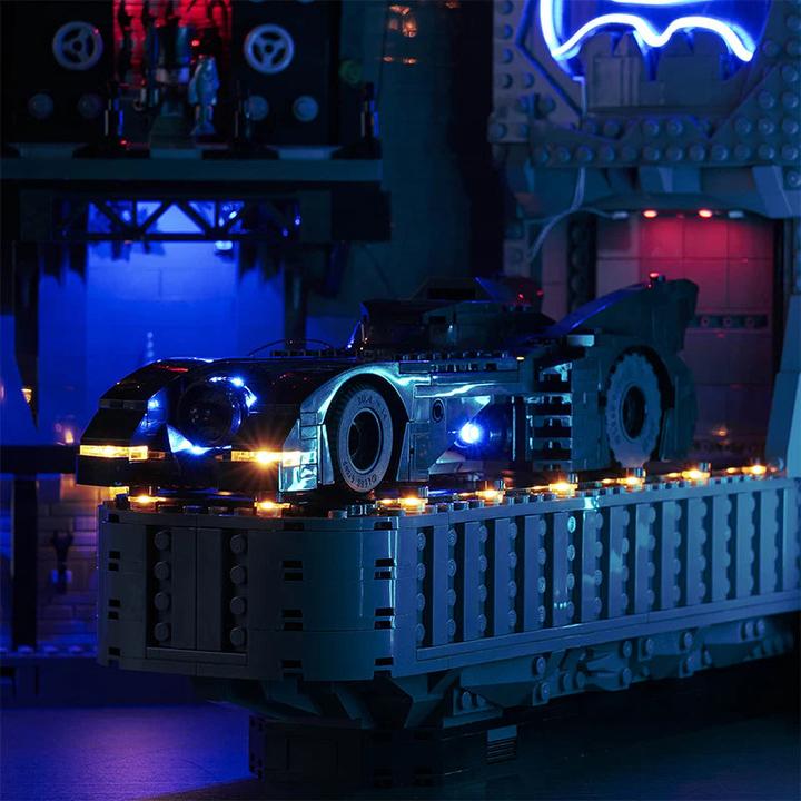 Image du produit BrickBling LED Licht Set für LEGO Bathöhle Schaukasten (76252) inkl. Fernbedienung