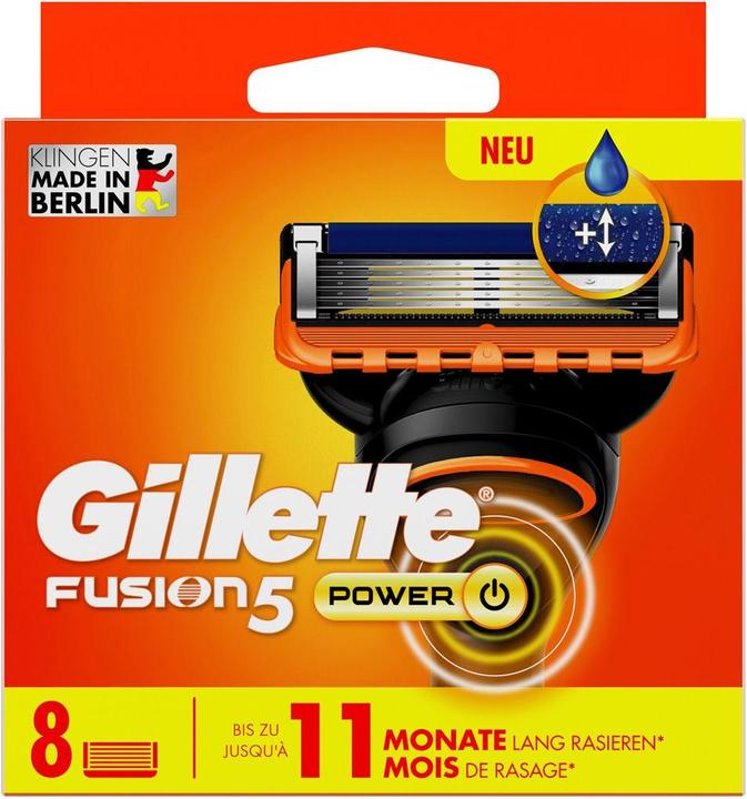 Produktbild Gillette Fusion5 Power (8 x)