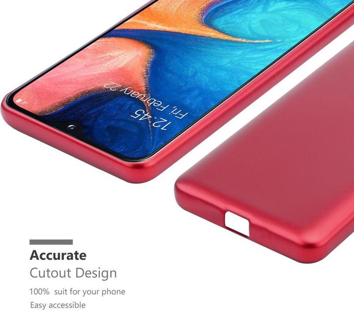 Produktbild Cadorabo TPU Matt Metallic Cover (Samsung Galaxy A20e)