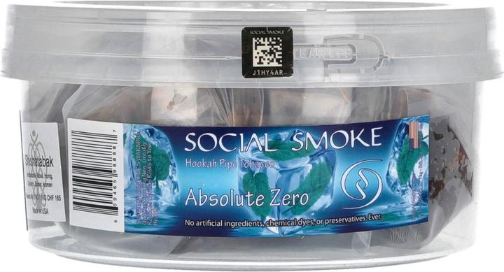 Image du produit Social Smoke Absolute Zero 1kg (Menthe, 1000 g)