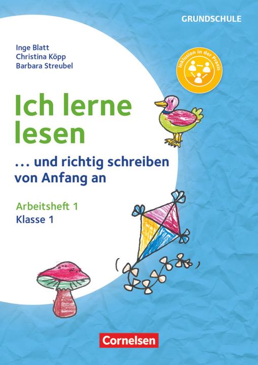 Produktbild Ich lerne lesen,...und richtig schreiben von Anfang an, Klasse 1, Arbeitsheft 1 (Deutsch, Christina Köpp, Inge Blatt, Barbara Streubel, 2020)