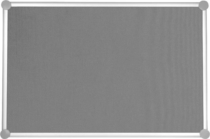 Actual product image Maul Pinboard, pinnable fabric surface, WxH 900 x 600 mm. (Blackboard)