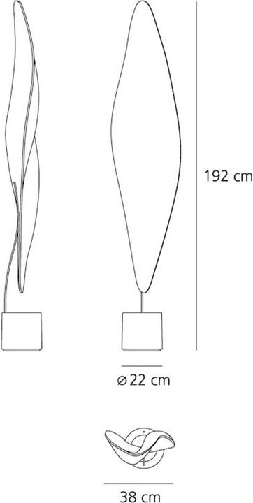 Actual product image Artemide Cosmic Leaf (922 lm, G53)