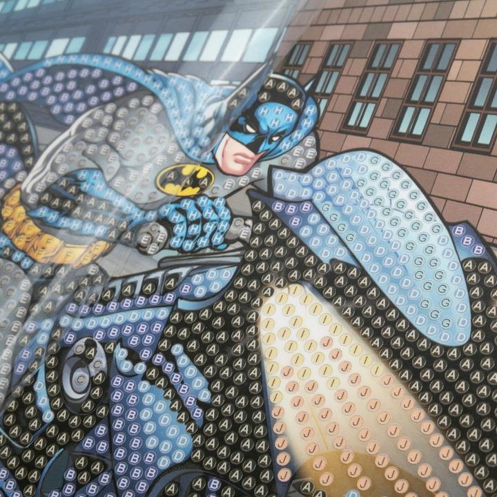Produktbild Craft Buddy Batman, 18x18cm Crystal Art Card