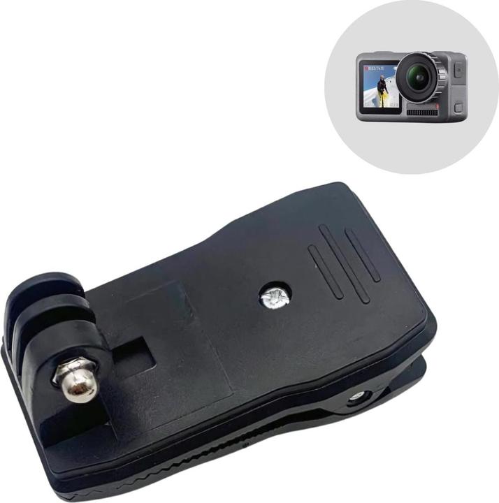 Actual product image Hermex Backpack clip (Merger, Osmo Action 3, GoPro Hero 11, GoPro Hero 8, GoPro Hero 9, GoPro Hero 5, GoPro Hero 4, GoPro Hero 10, GoPro Hero 2/3/3 +)