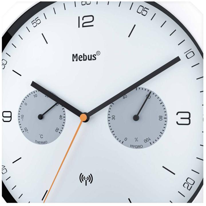 Produktbild Mebus Funk Wanduhr Lernbausatz 52826 (26 cm)