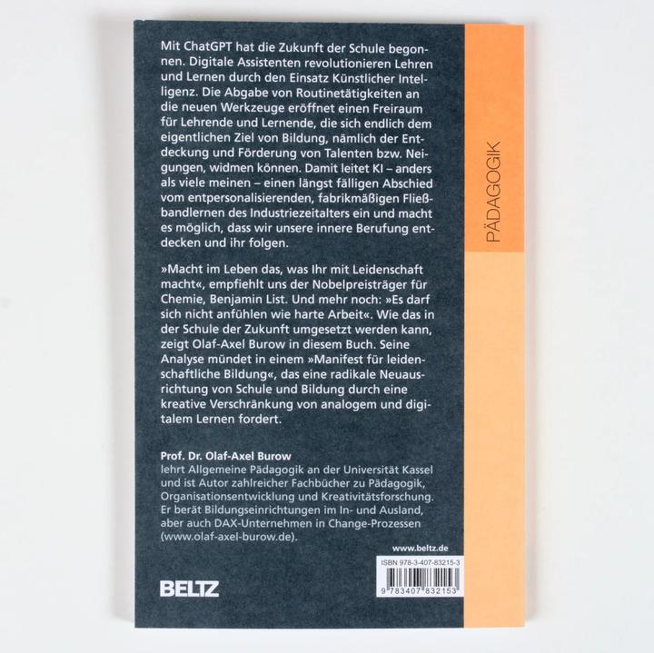 Image du produit Mit KI zu leidenschaftlicher Bildung (Allemand, Olaf-Axel Burov, 2024)