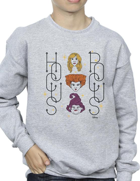 Immagine prodotto Disney Hocus Pocus Faces Felpa Ragazzi (128)